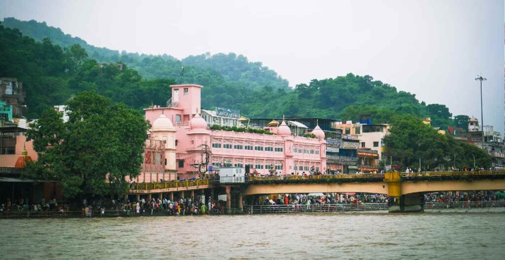 Showing Mansa Devi Temple in Haridwar.